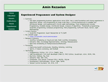 Tablet Screenshot of aminr.com